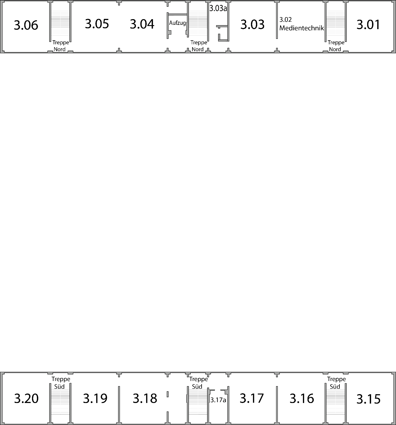 Raumplan 3. Etage